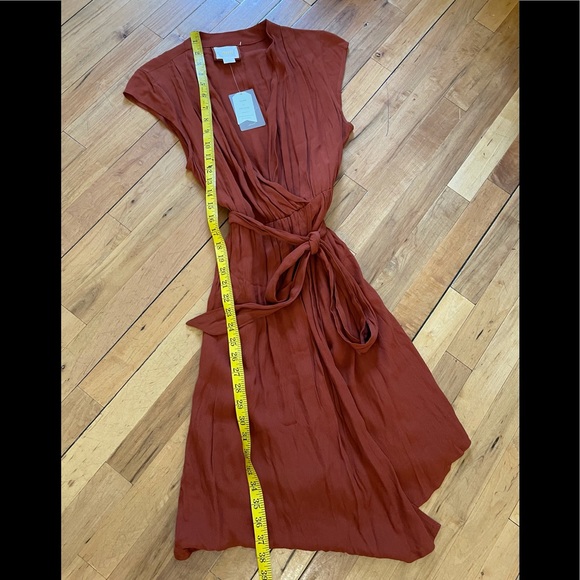 Anthropologie Maeve Noronha Wrap Dress Belted - Picture 10 of 14